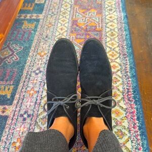 Salavatore Ferragamo Black suede boots